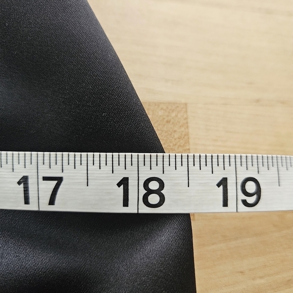 Jessica McClintock X Gunne Sax Strapless Black Vintage Dress Size 6 Goth Mobwife - Picture 8 of 11